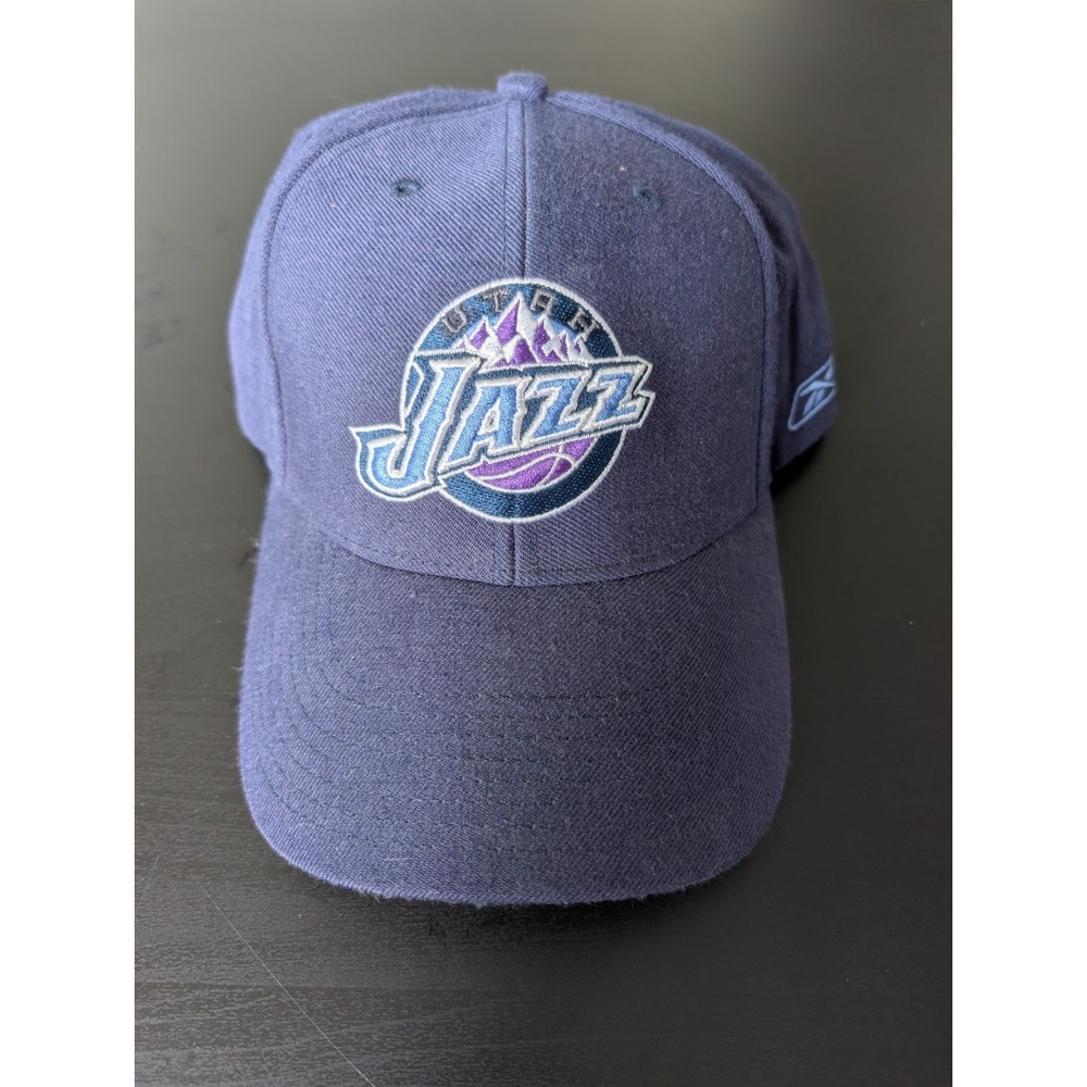 Utah JAZZ‎  Adjustable Hat Strapback Blue Reebok